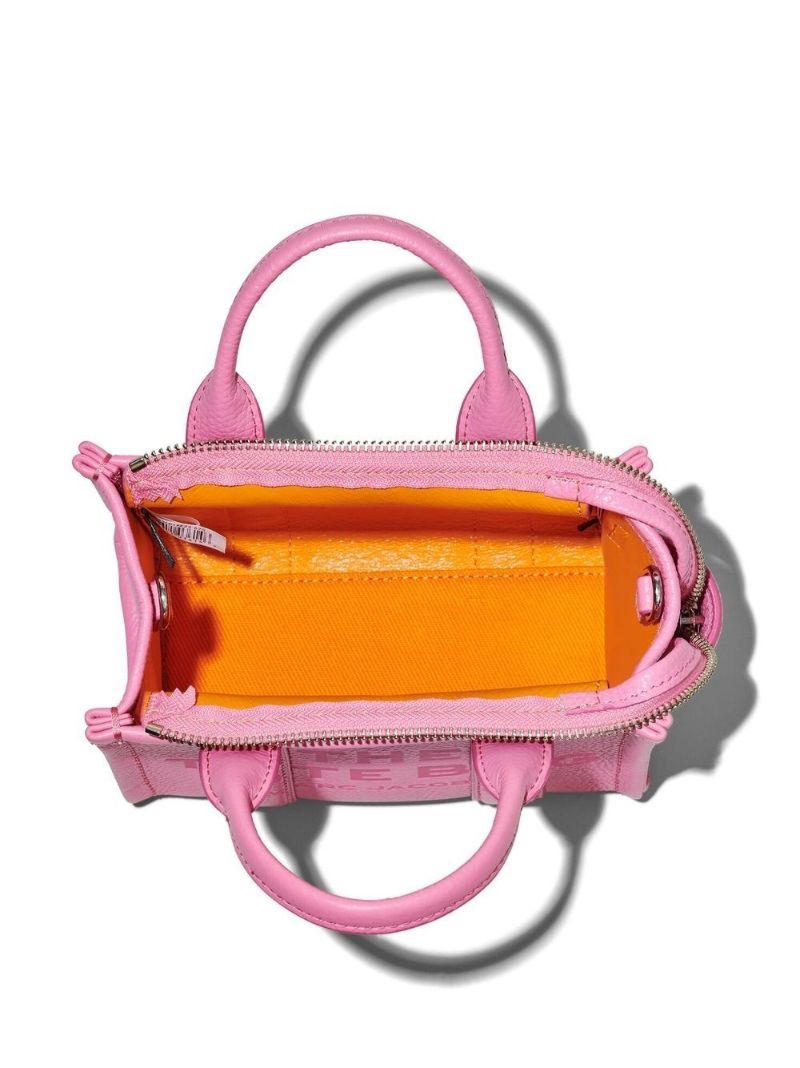 Pink the Leather Micro Tote Bag