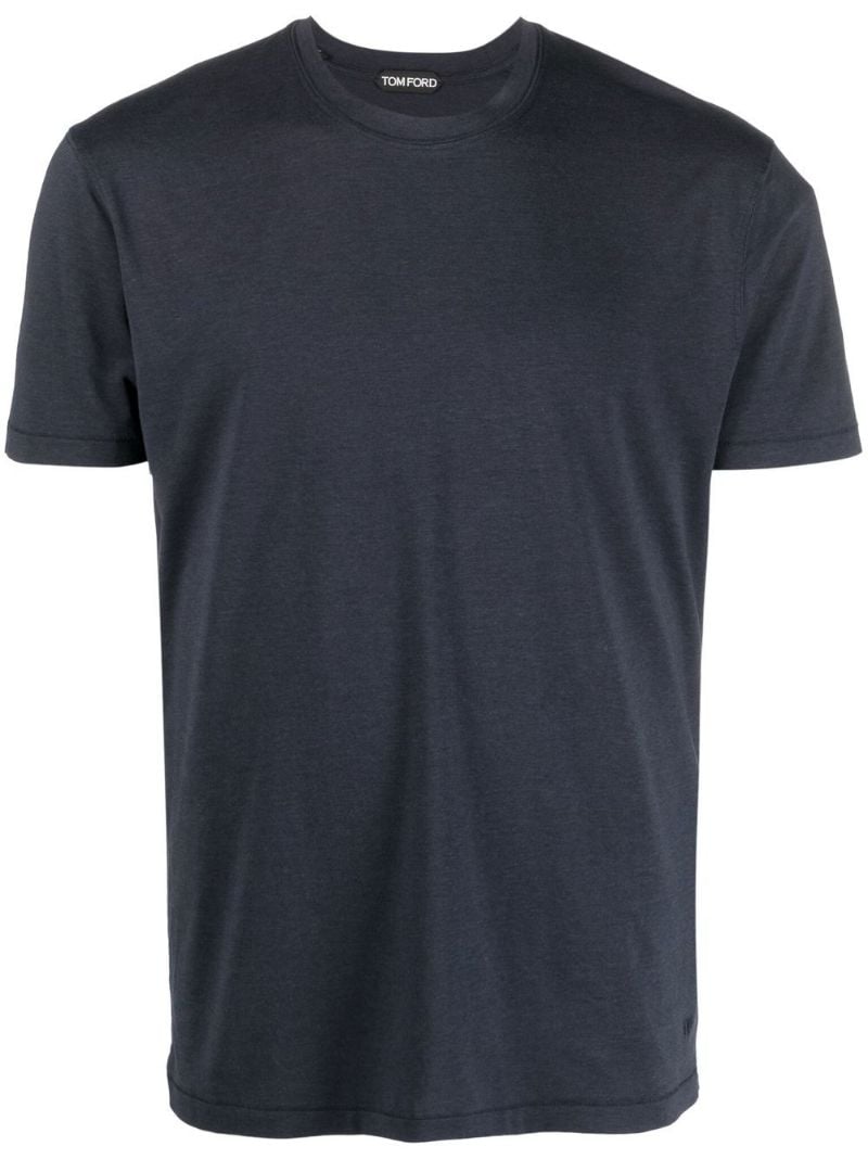 Blue Crew Neck T-shirt