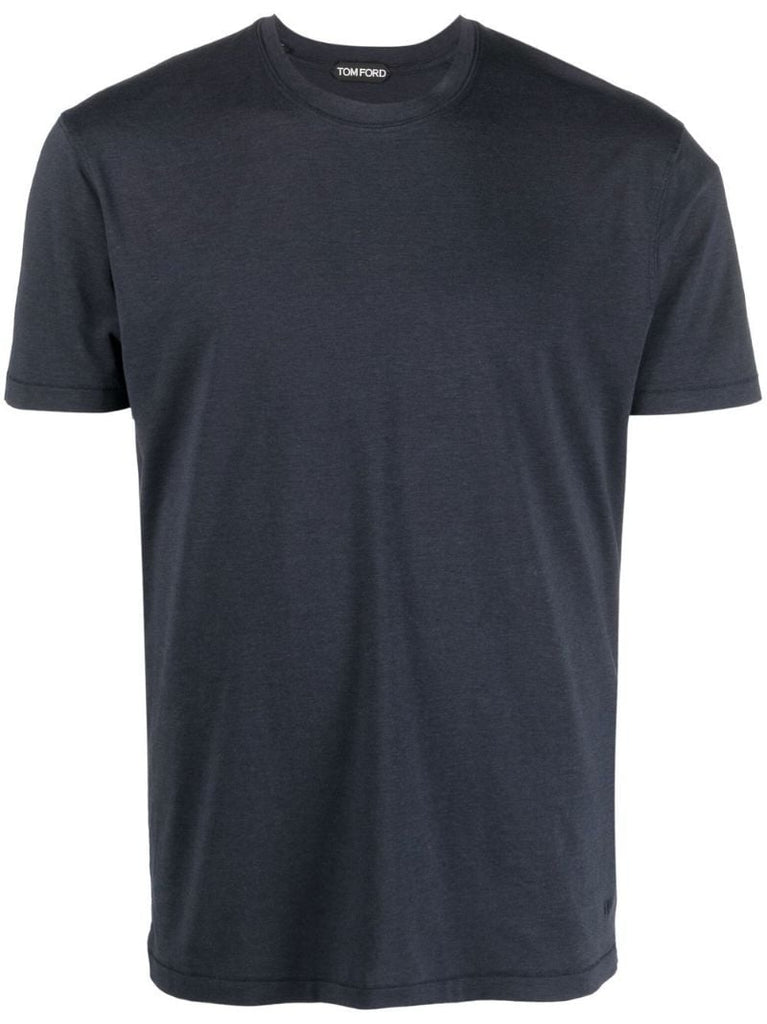 Blue Crew Neck T-shirt