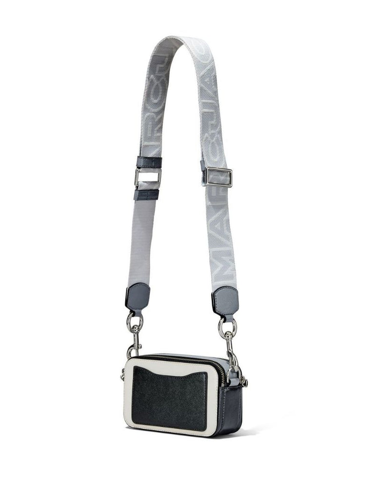 White the Snapshot Leather Cross Body Bag