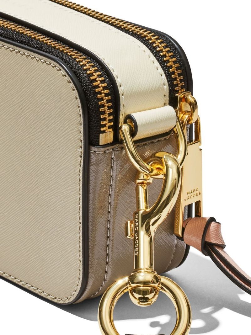 Neutral Colourblock Snapshot Cross Body Bag