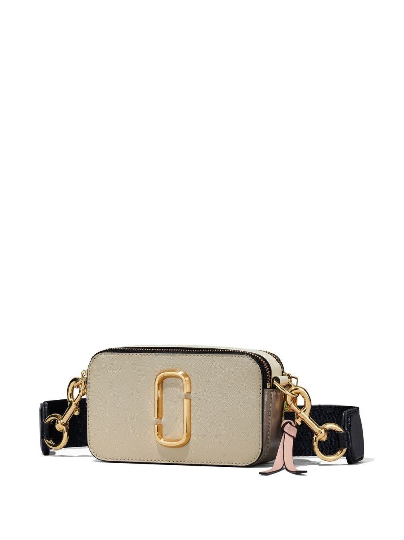 Neutral Colourblock Snapshot Cross Body Bag