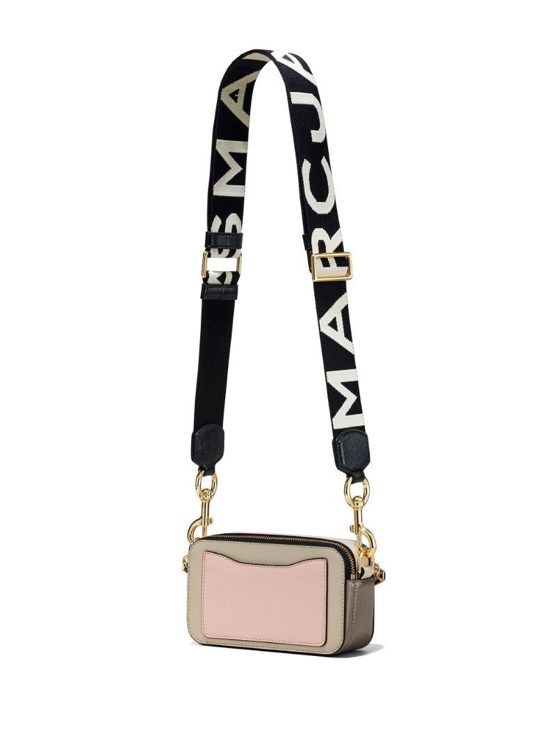 Neutral Colourblock Snapshot Cross Body Bag