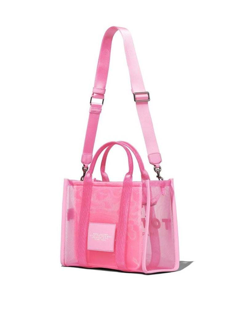 Pink Medium the Mesh Tote Bag