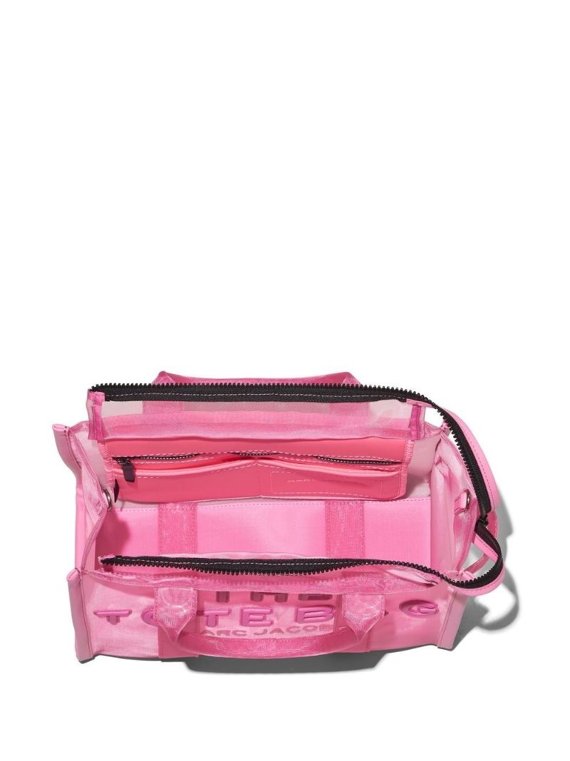 Pink Medium the Mesh Tote Bag