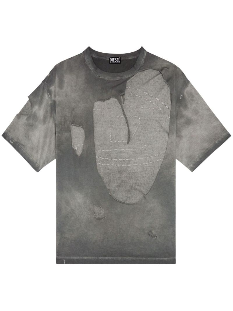 Grey Distressed T-shirt