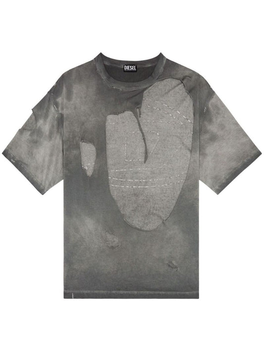 Grey Distressed T-shirt