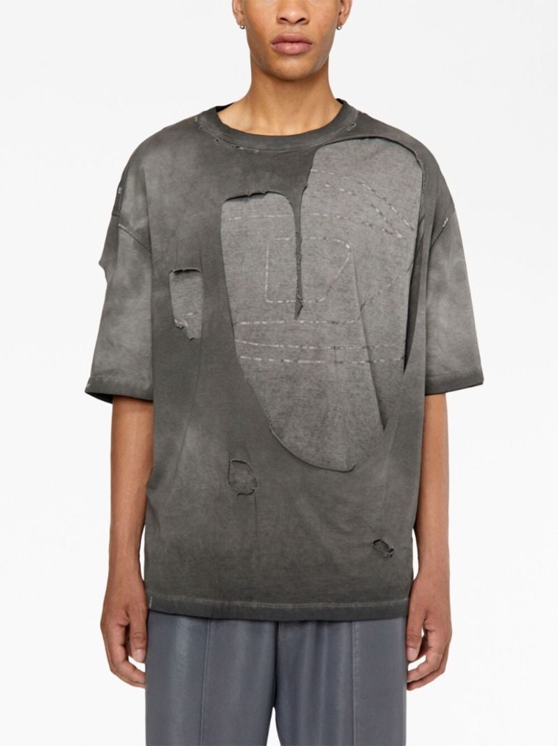 Grey Distressed T-shirt