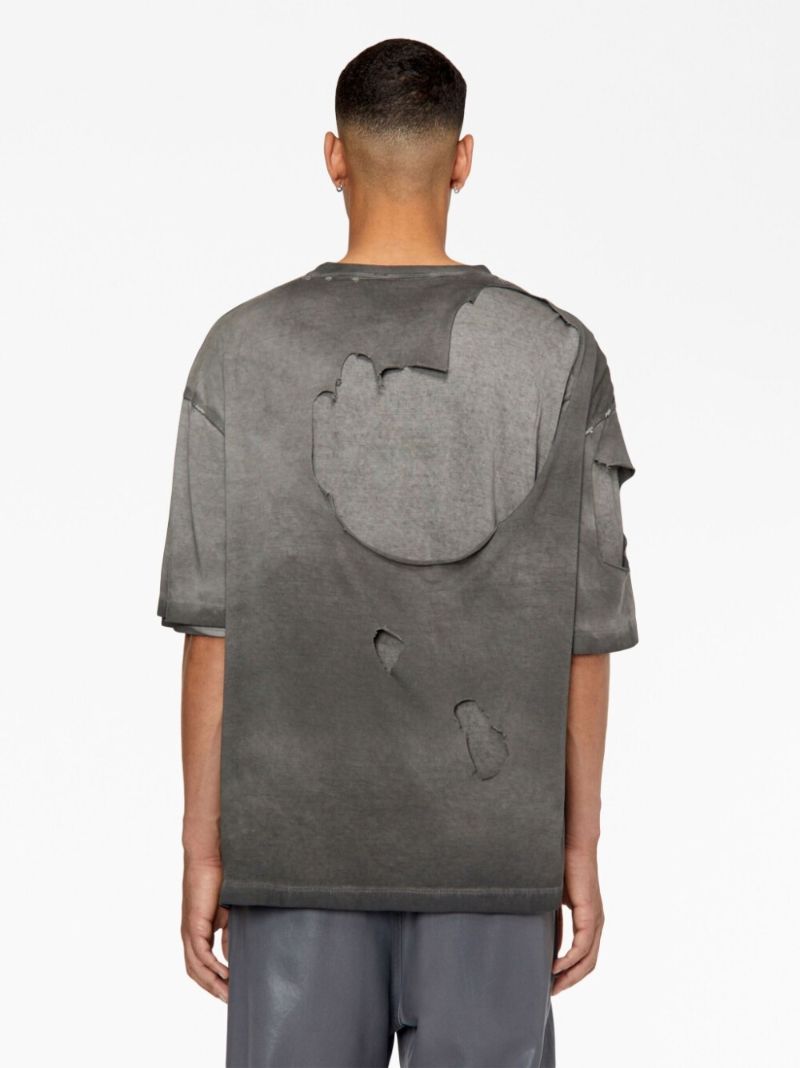 Grey Distressed T-shirt
