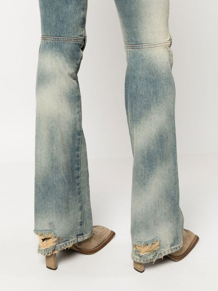 Blue Low-rise Jeans
