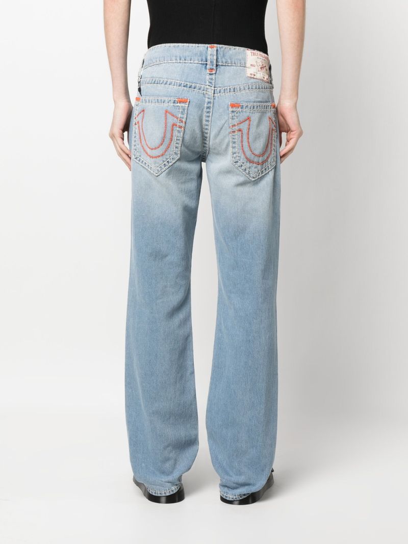 Blue Ricky Super T Straight Jeans