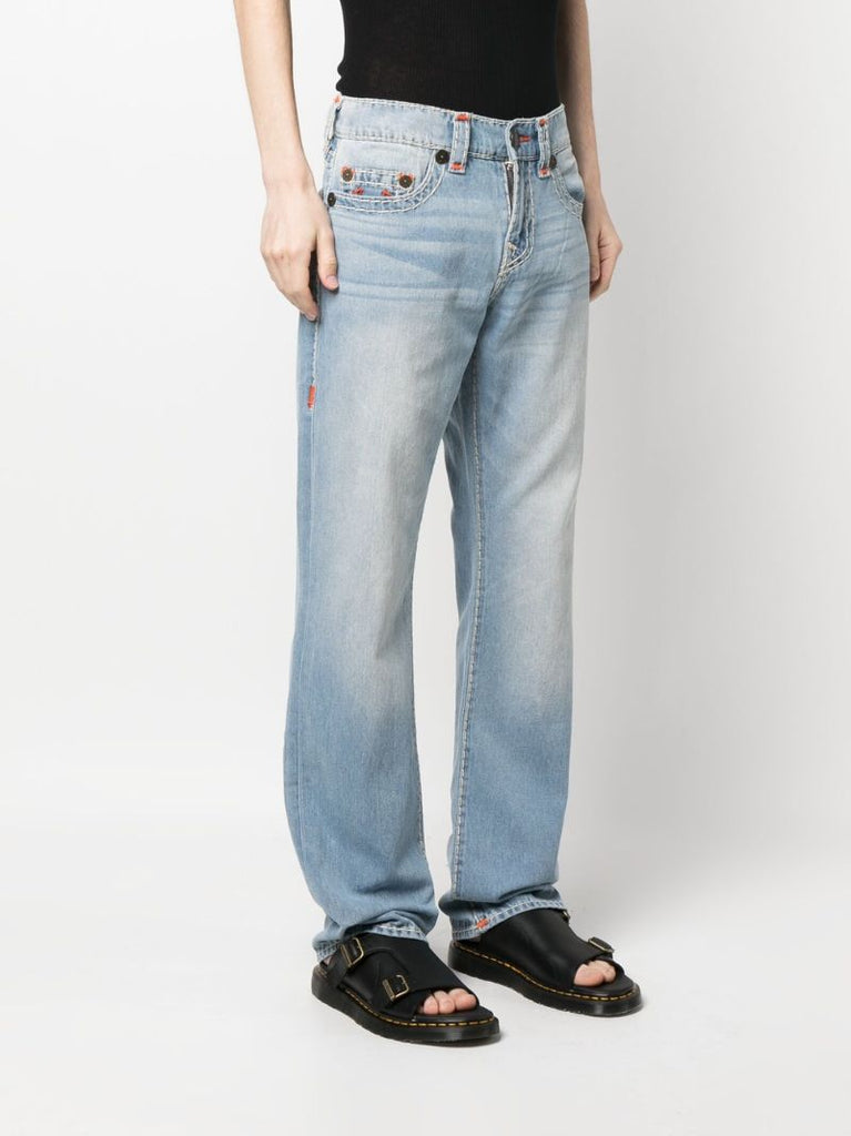 Blue Ricky Super T Straight Jeans