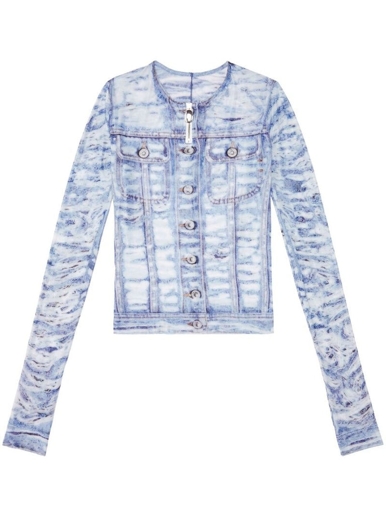 Blue T-clauzi Tie-dye T-shirt