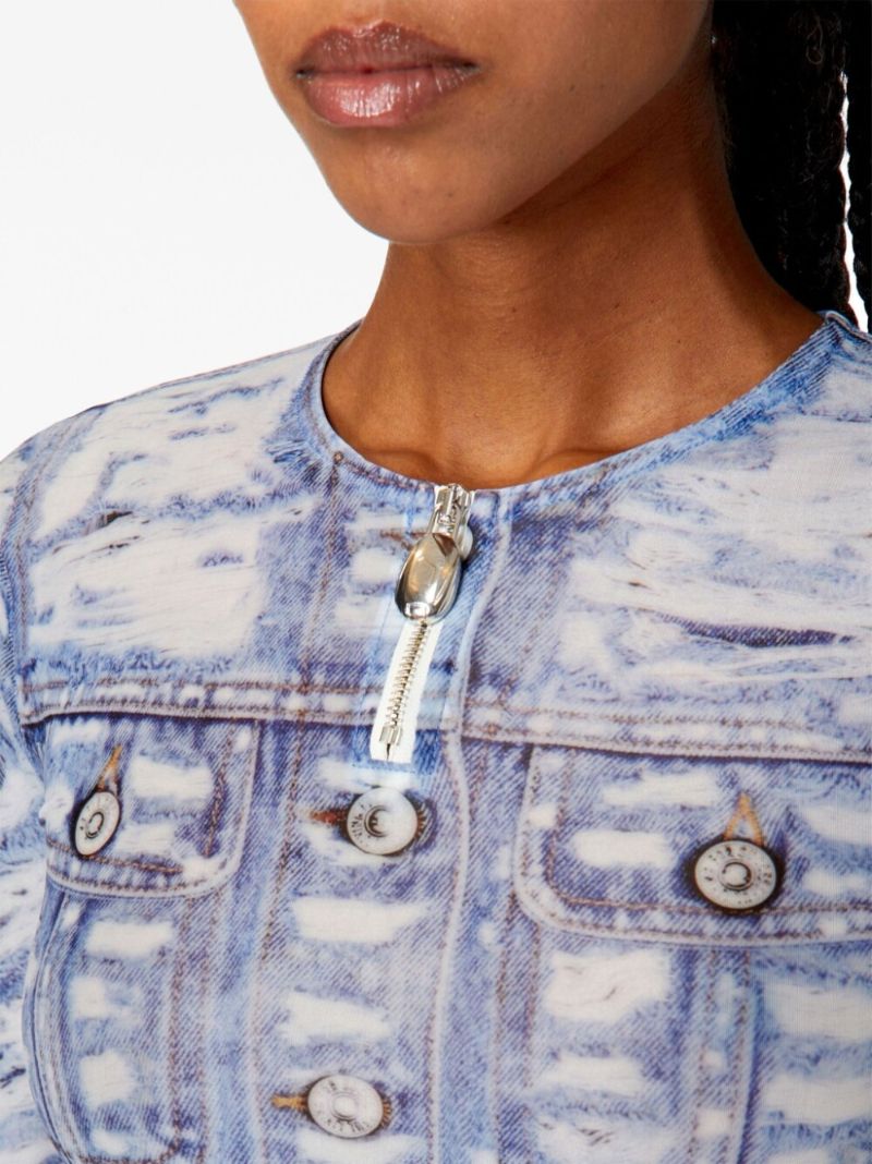 Blue T-clauzi Tie-dye T-shirt