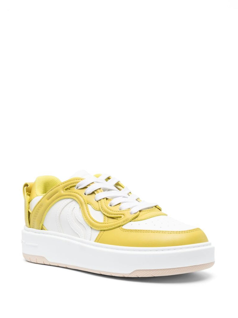 White S-wave 1 Low-top Sneakers