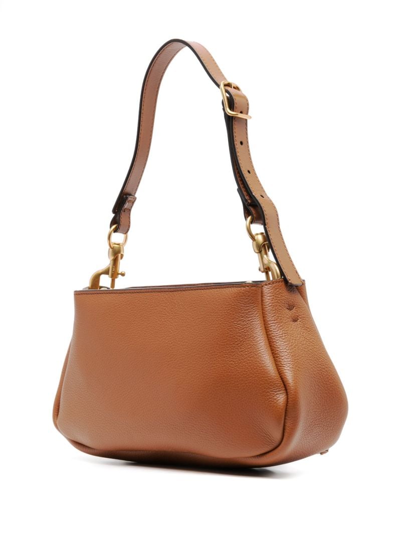 Brown Marcie Leather Shoulder Bag