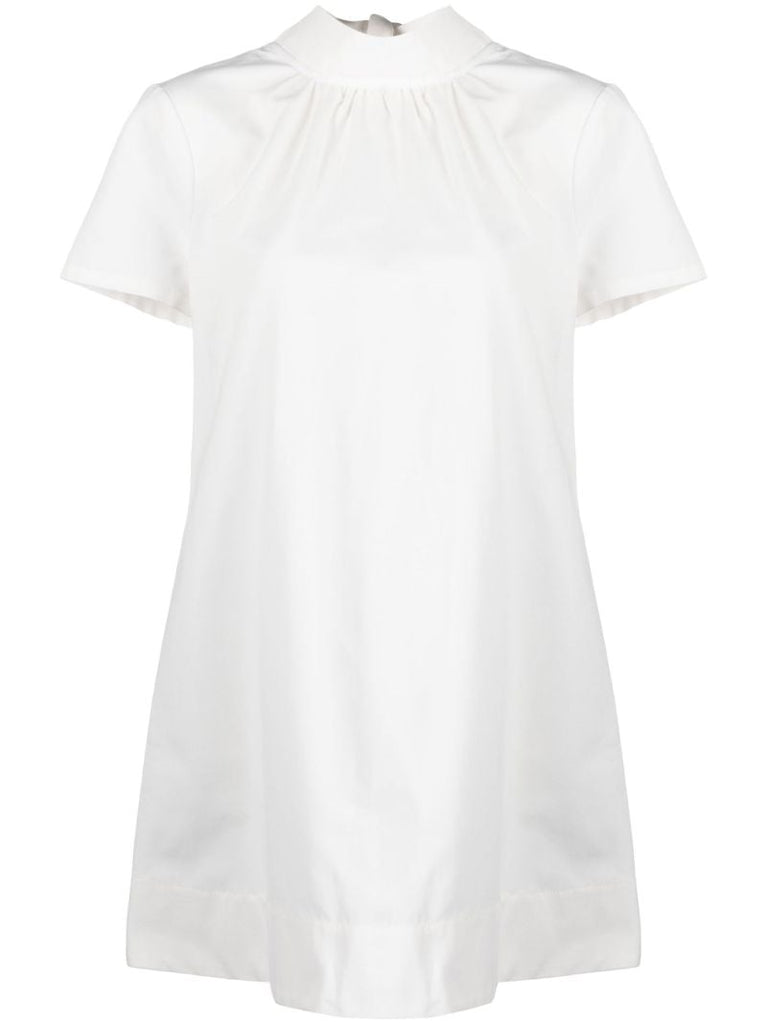 White Ilana Shift Mini Dress