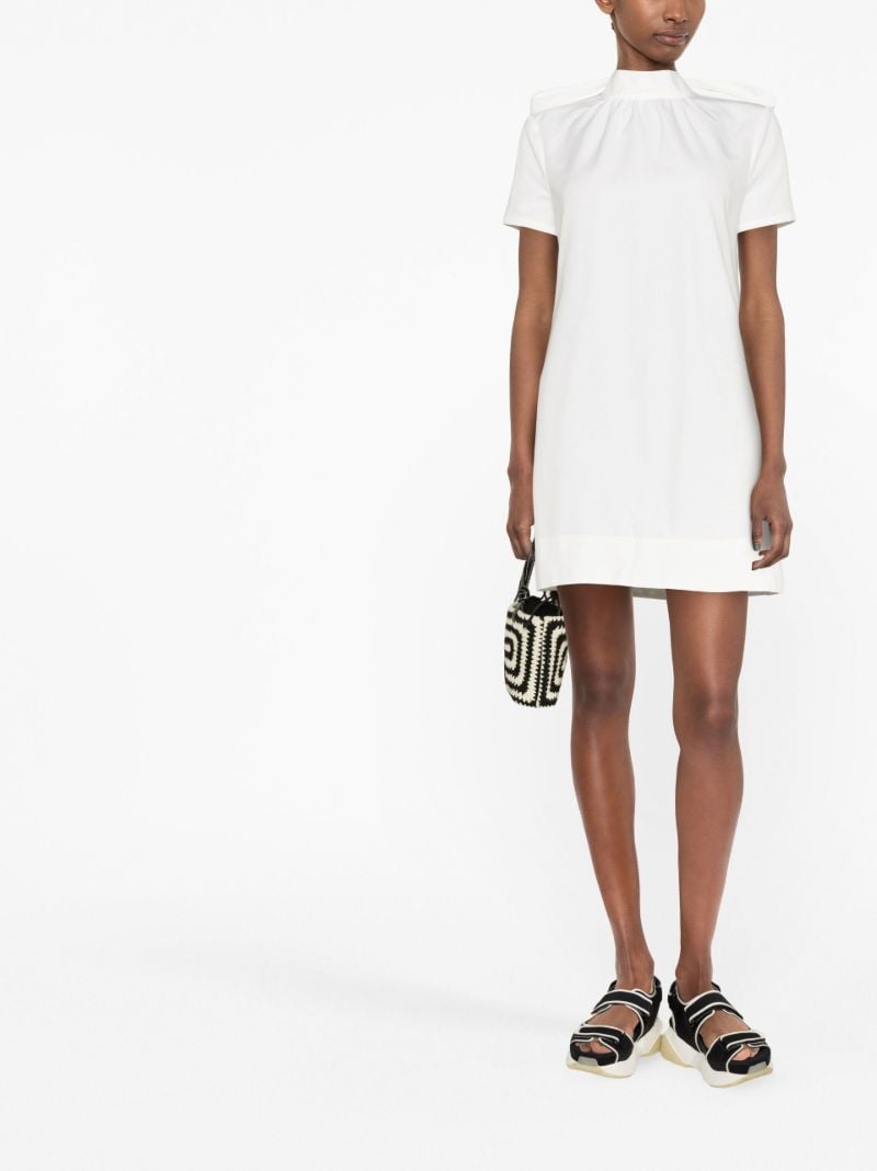 White Ilana Shift Mini Dress