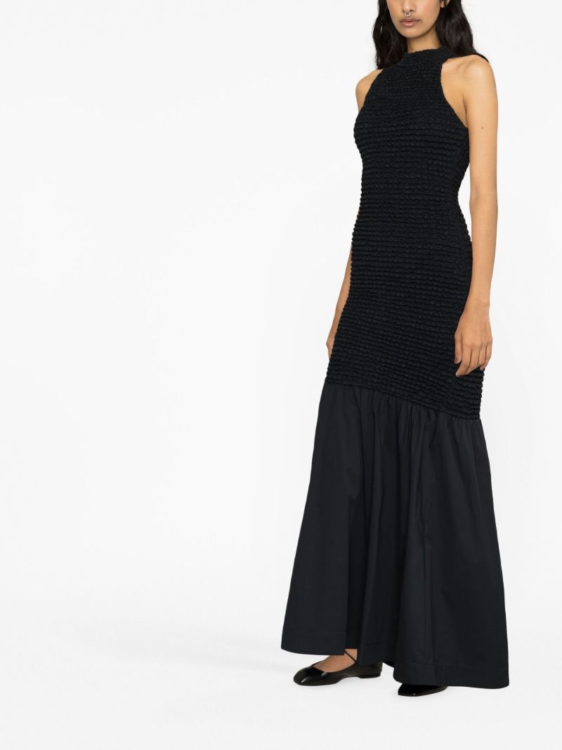 Black Kiera Cotton Maxi Dress