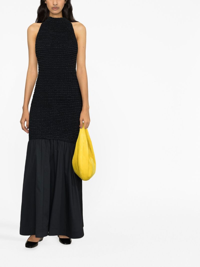 Black Kiera Cotton Maxi Dress