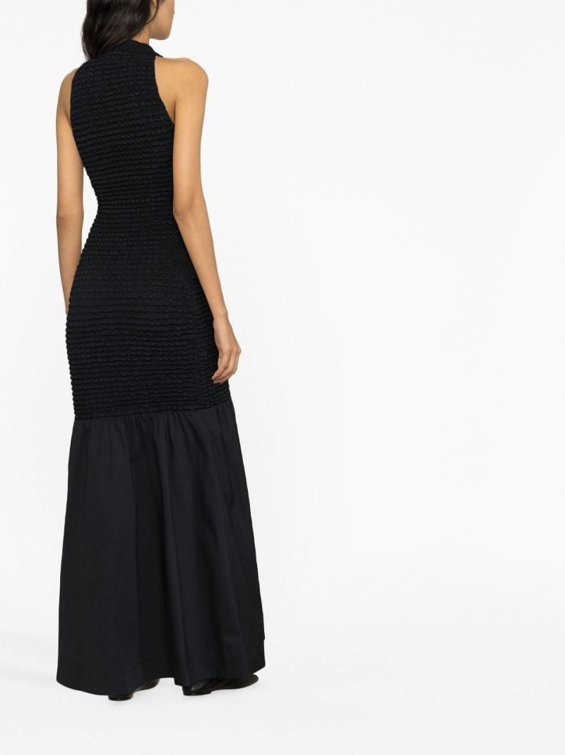 Black Kiera Cotton Maxi Dress