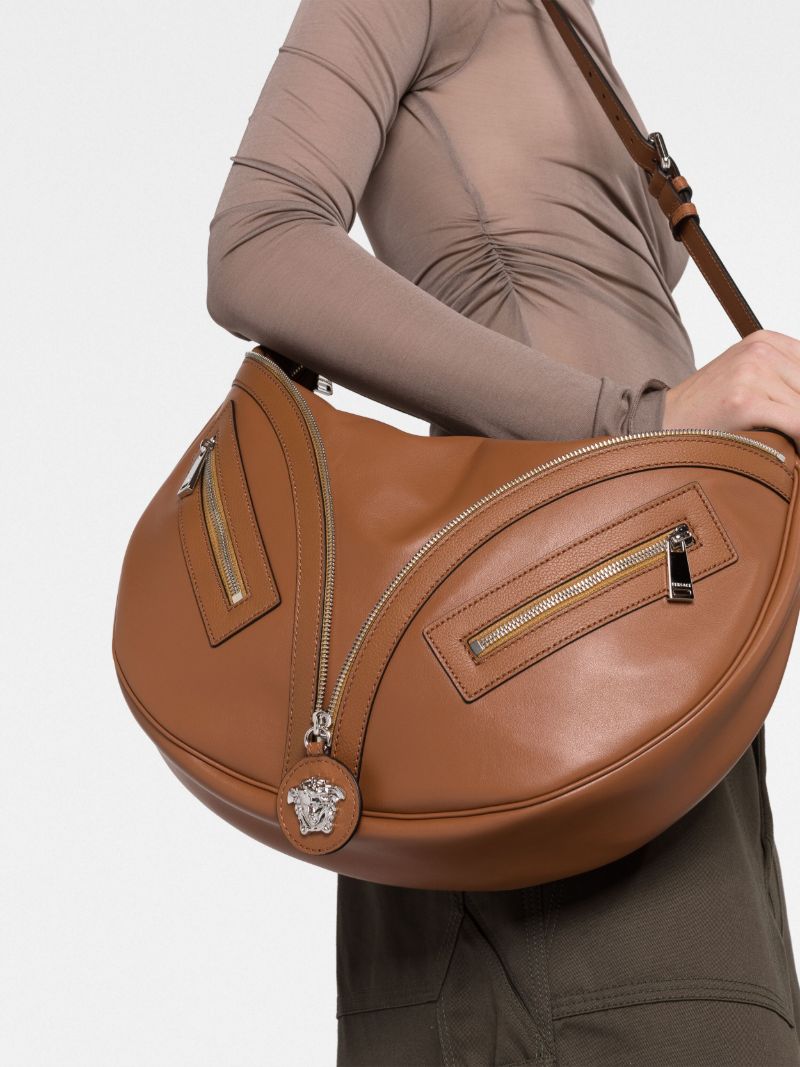 Brown Medusa Shoulder Bag