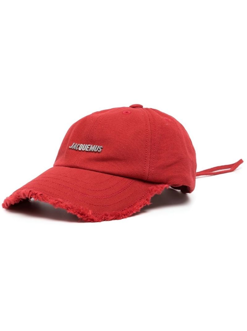 Red La Casquette Artichaut Cotton Cap