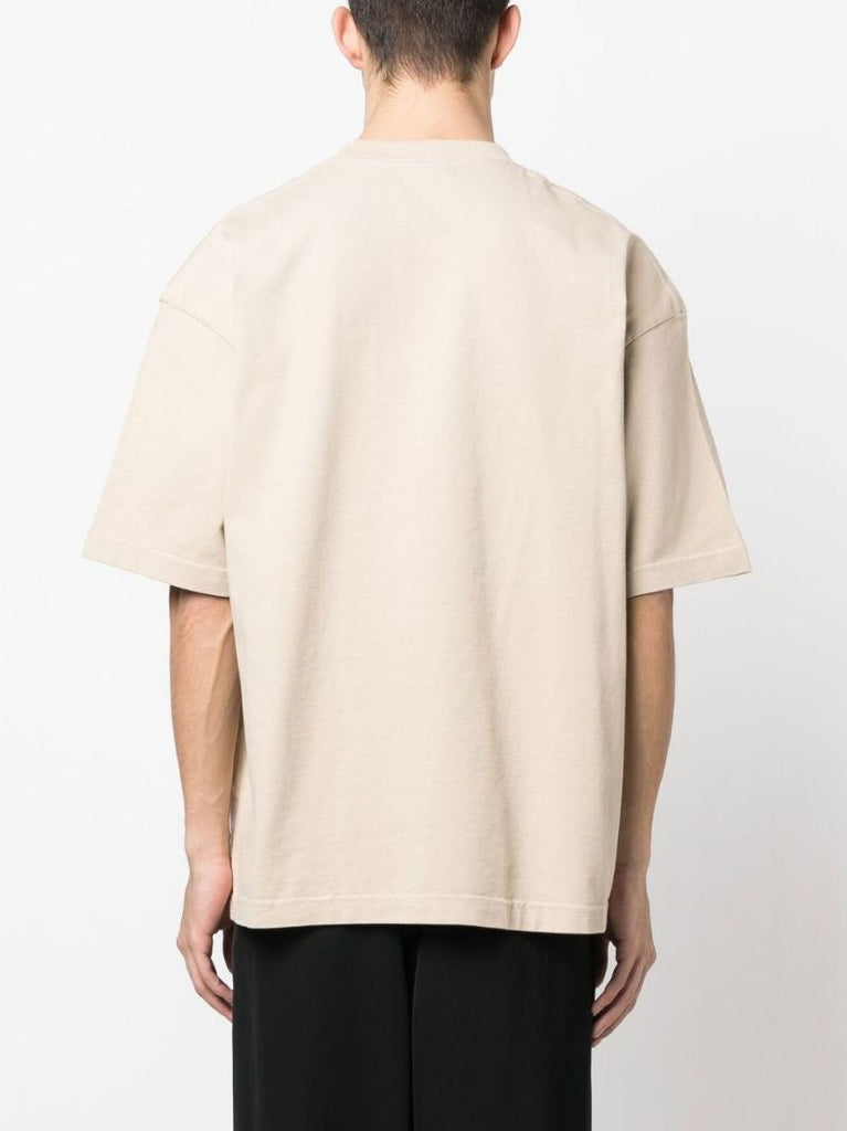 Neutral Embroidered Logo T-shirt