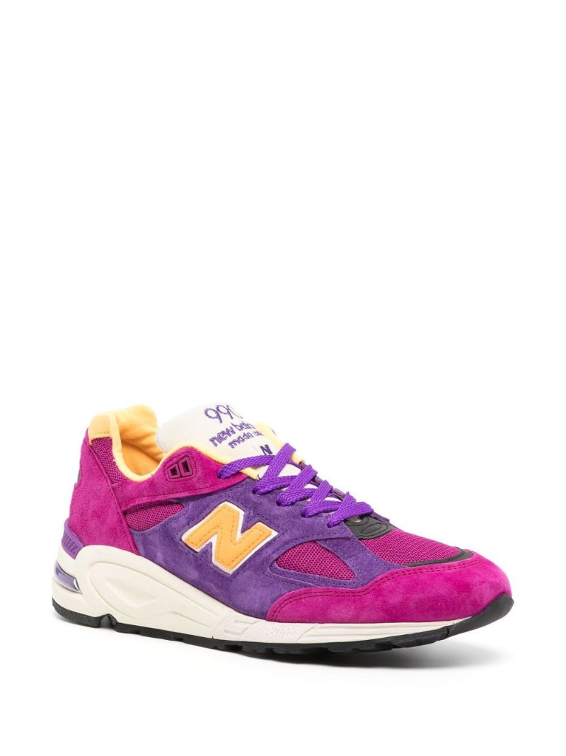 Pink Made in Usa 990v2 Sneakers