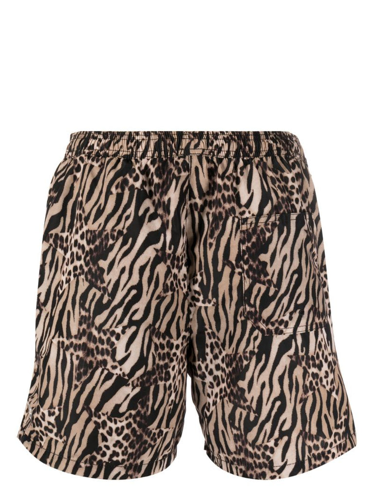 Brown Zoo Burner Swim Shorts
