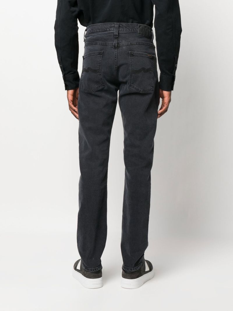 Grey Dean Slim-fit Jeans
