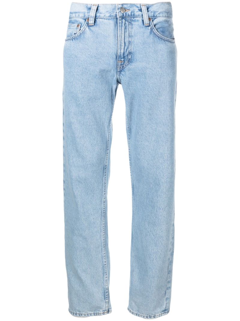 Blue Gritty Jackson Straight-leg Jeans