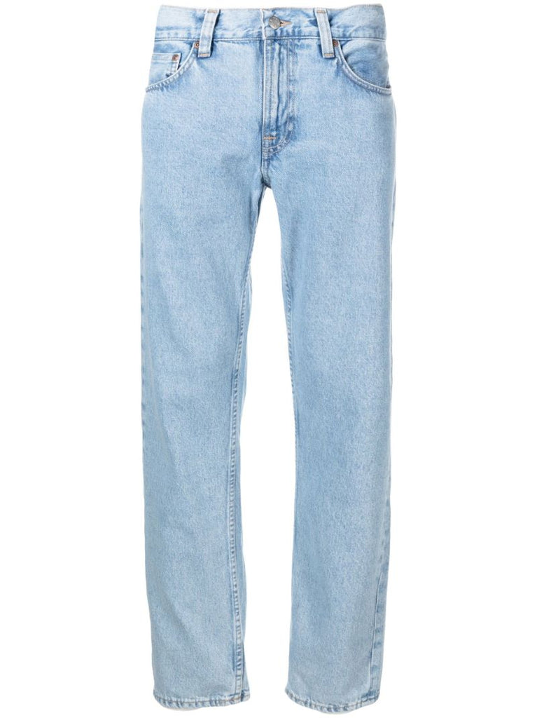 Blue Gritty Jackson Straight-leg Jeans