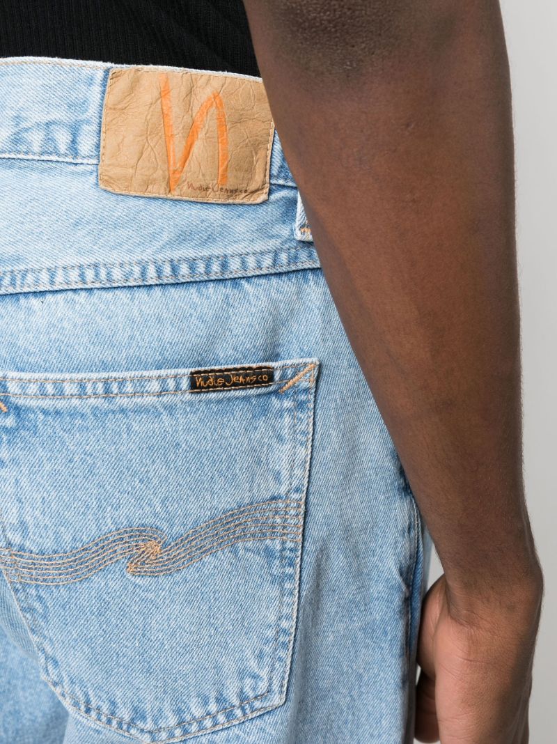 Blue Gritty Jackson Straight-leg Jeans