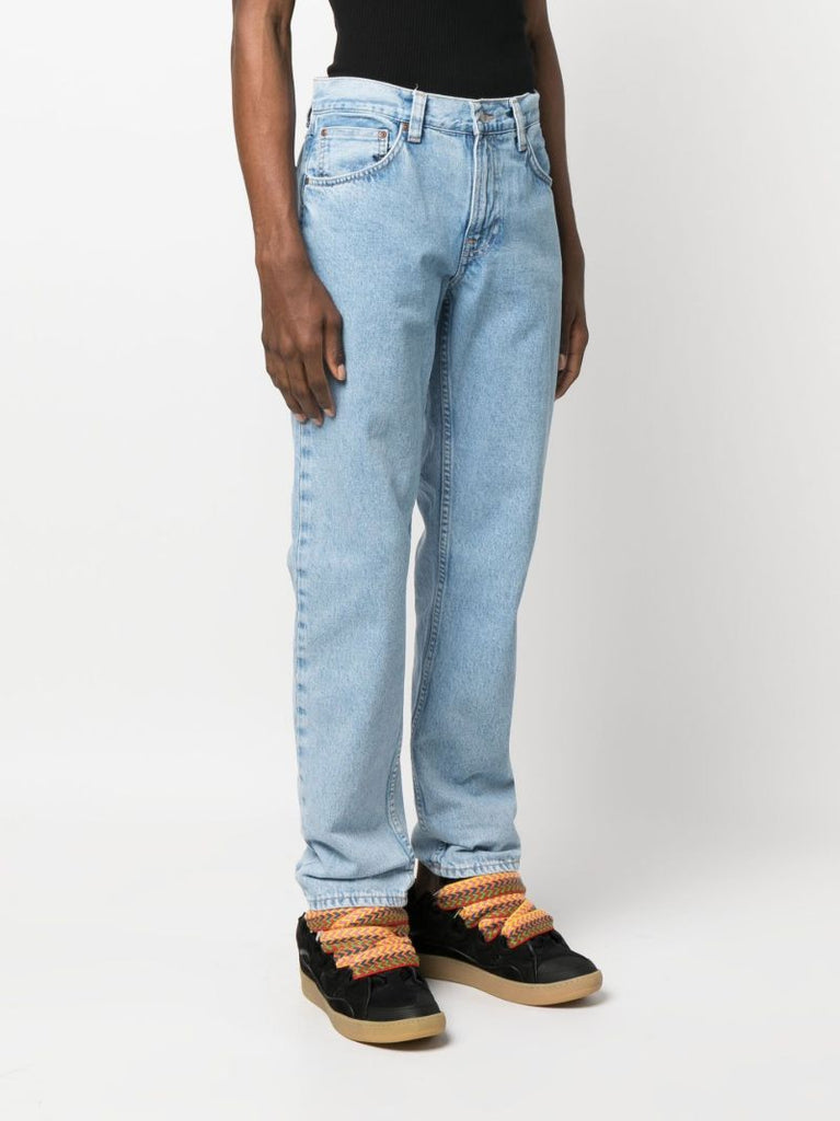 Blue Gritty Jackson Straight-leg Jeans