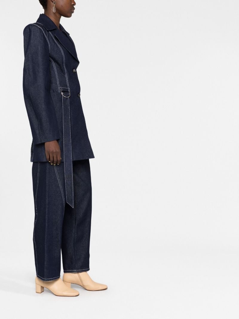 Blue D-ring Denim Blazer
