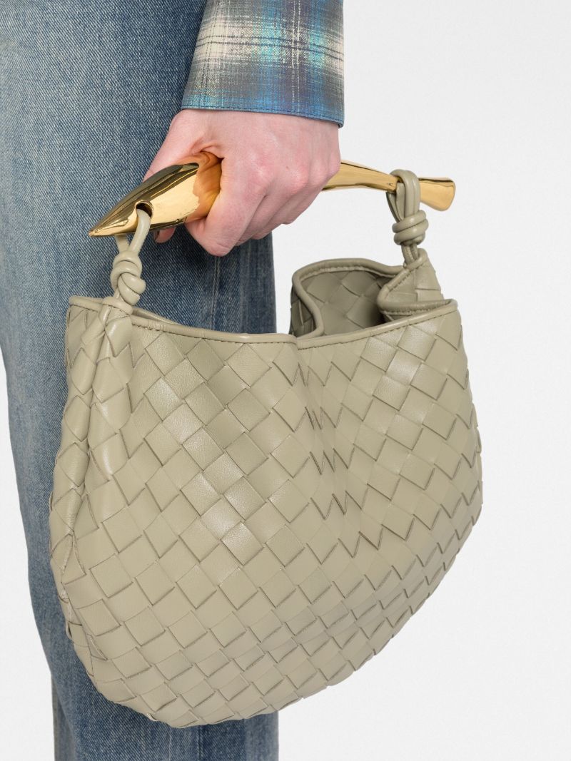 Green Sardine Top Handle Bag