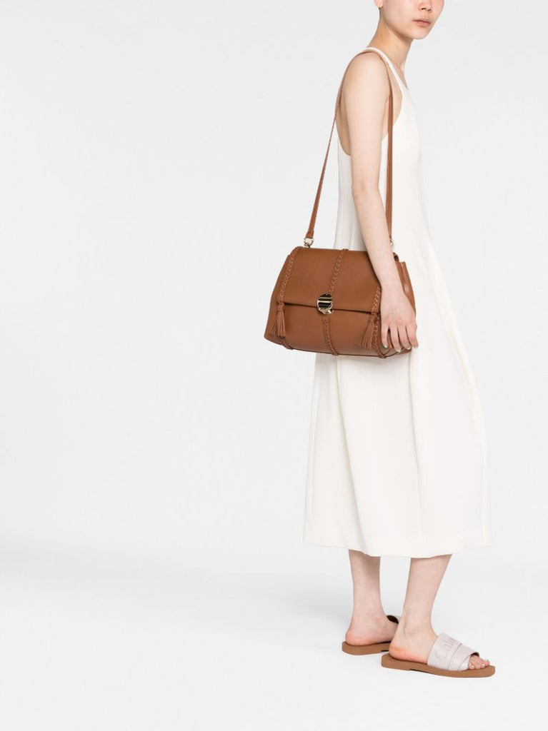 Brown Penelope Shoulder Bag