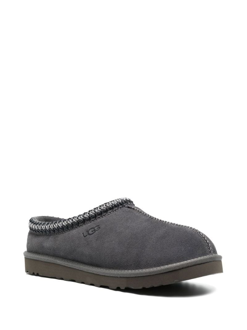 Grey Tasman Suede Slippers