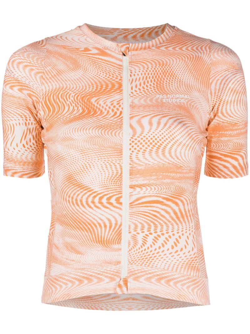 Orange Essential Jersey Cycling Top
