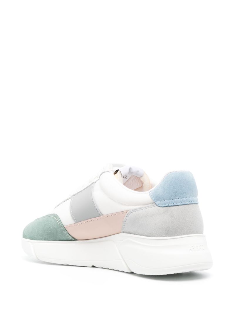 White Genesis Vintage Runner Leather Sneakers