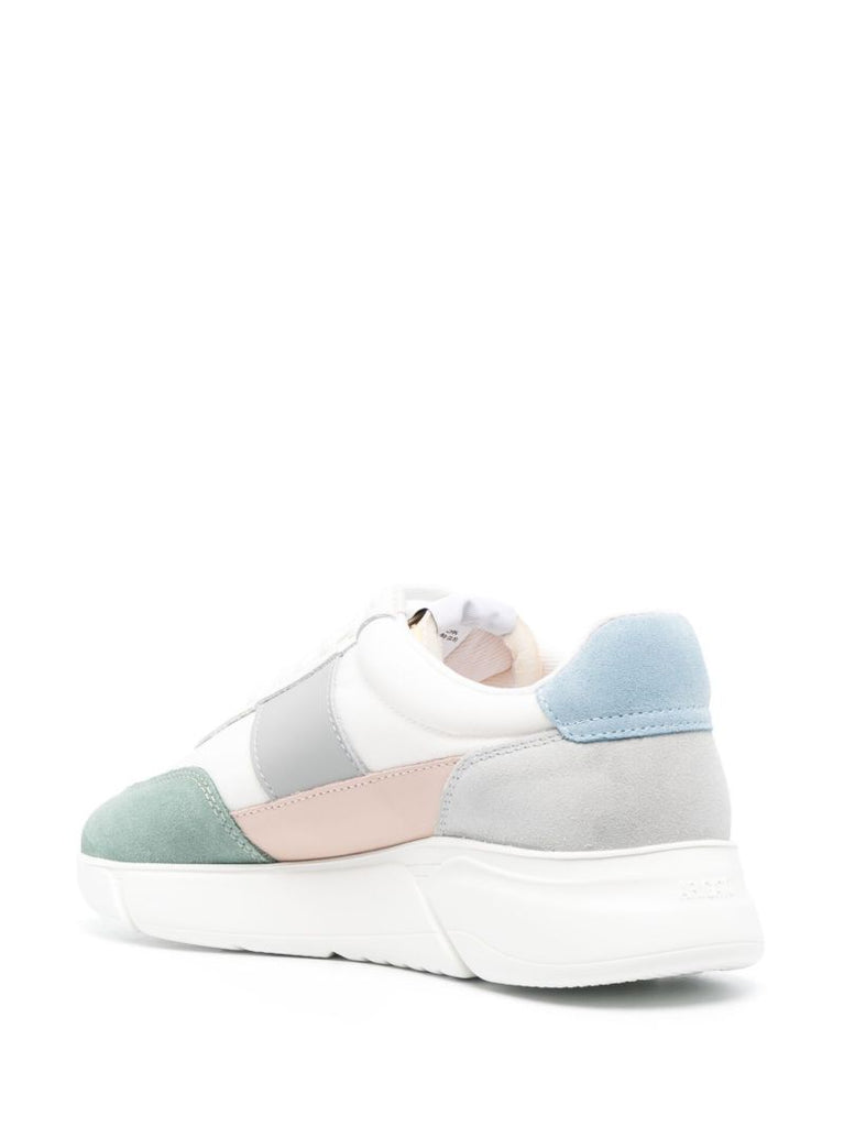 White Genesis Vintage Runner Leather Sneakers