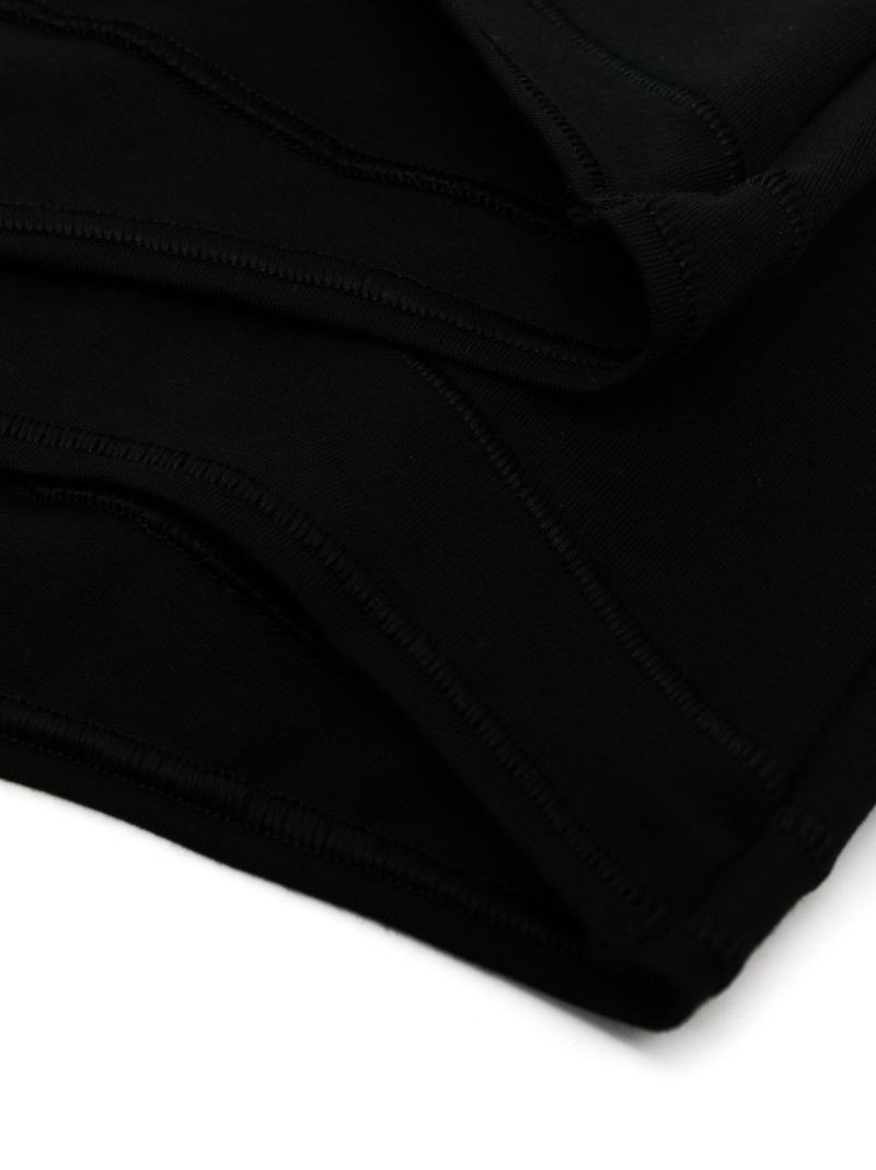 Black Control Thong Set