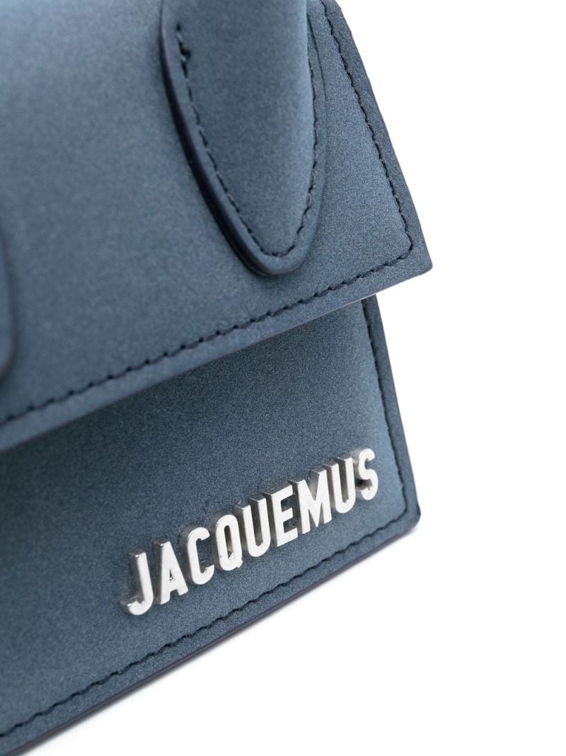Blue Le Chiquito Leather Mini Bag