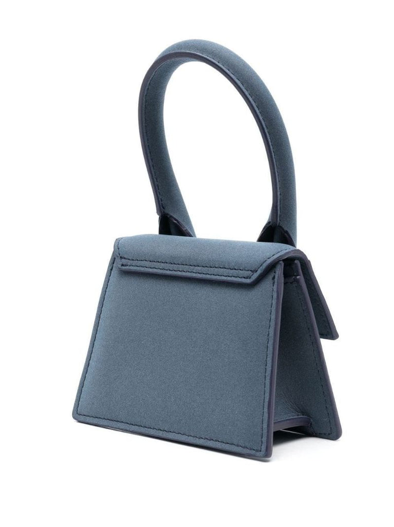 Blue Le Chiquito Leather Mini Bag