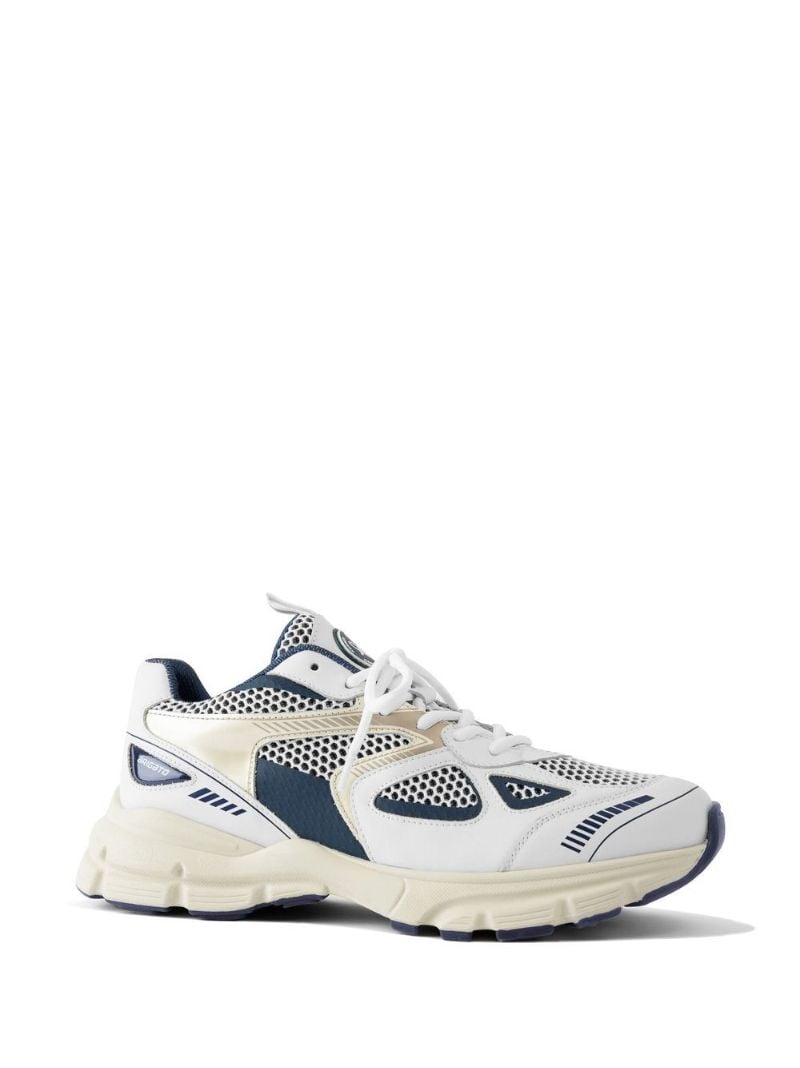 White Marathon Runner Sneakers