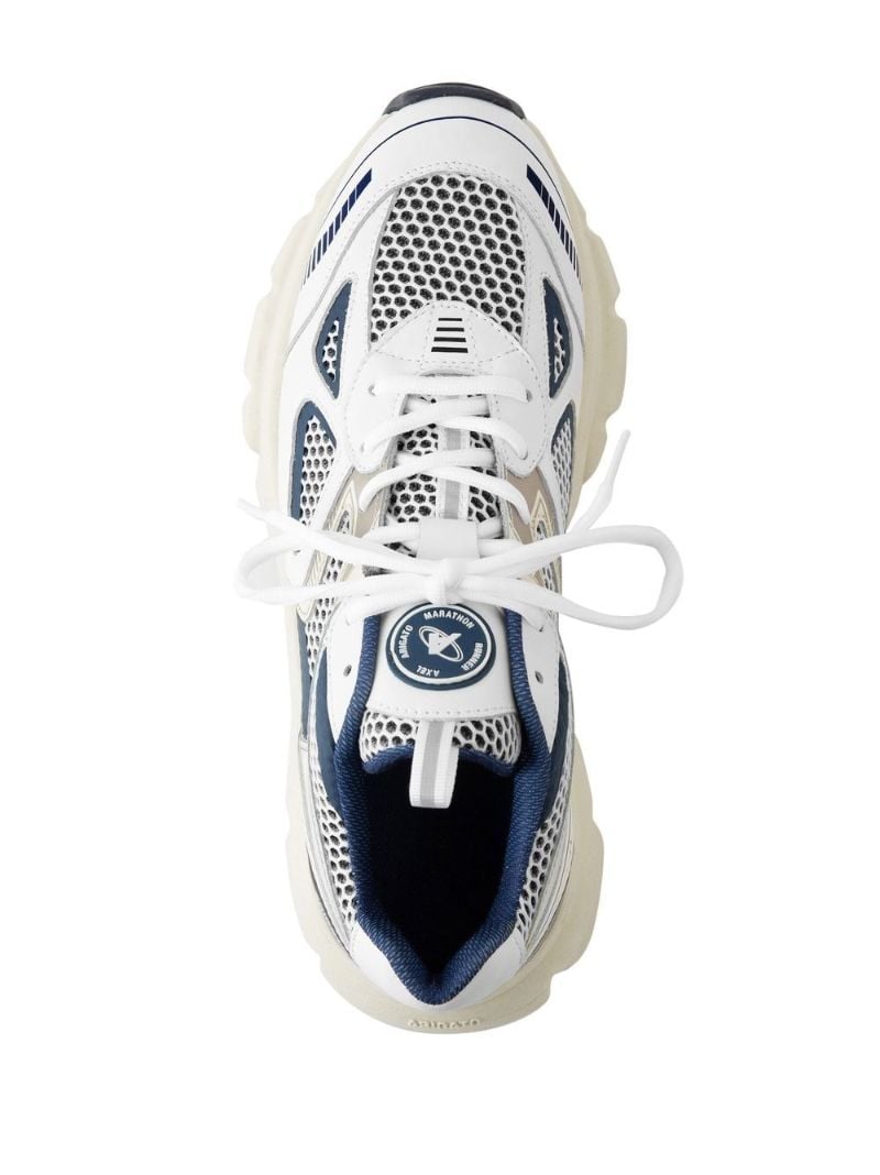 White Marathon Runner Sneakers