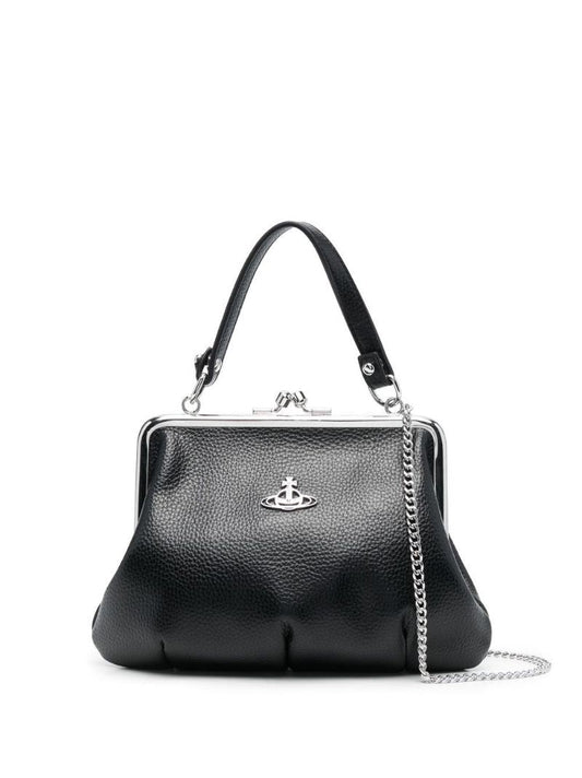 Black Granny Frame Tote Bag