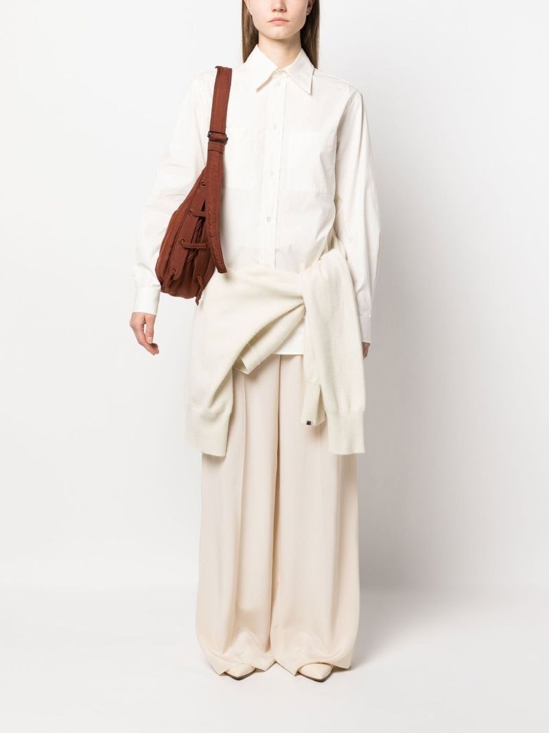White Long Sleeve Cotton Shirt