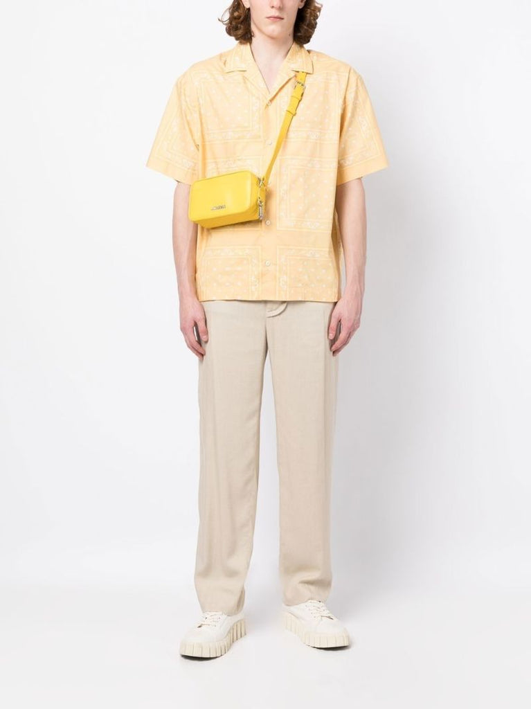 Yellow La Chemise Jean Bandana Shirt